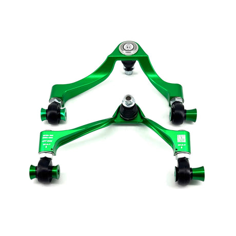 SERIALNINE Querlenker passend für Lexus GS300 / GS400 / GS430 / Toyota Aristo JZS147 JZS161 Vorderachse oben einstellbar Uniball (Aluminium)