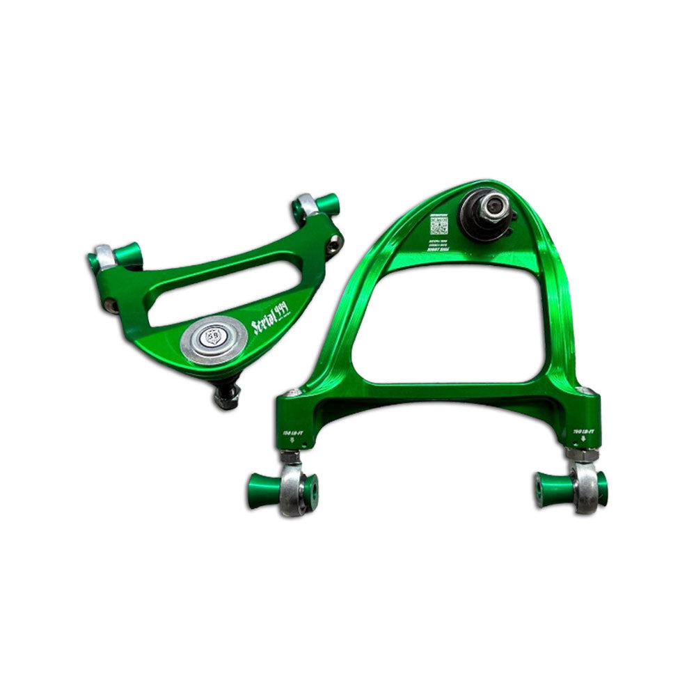 SERIALNINE Querlenker passend für Toyota Chaser / Mark II / Crown / Cresta JZX90 JZX100 Hinterachse oben einstellbar Uniball (Aluminium)