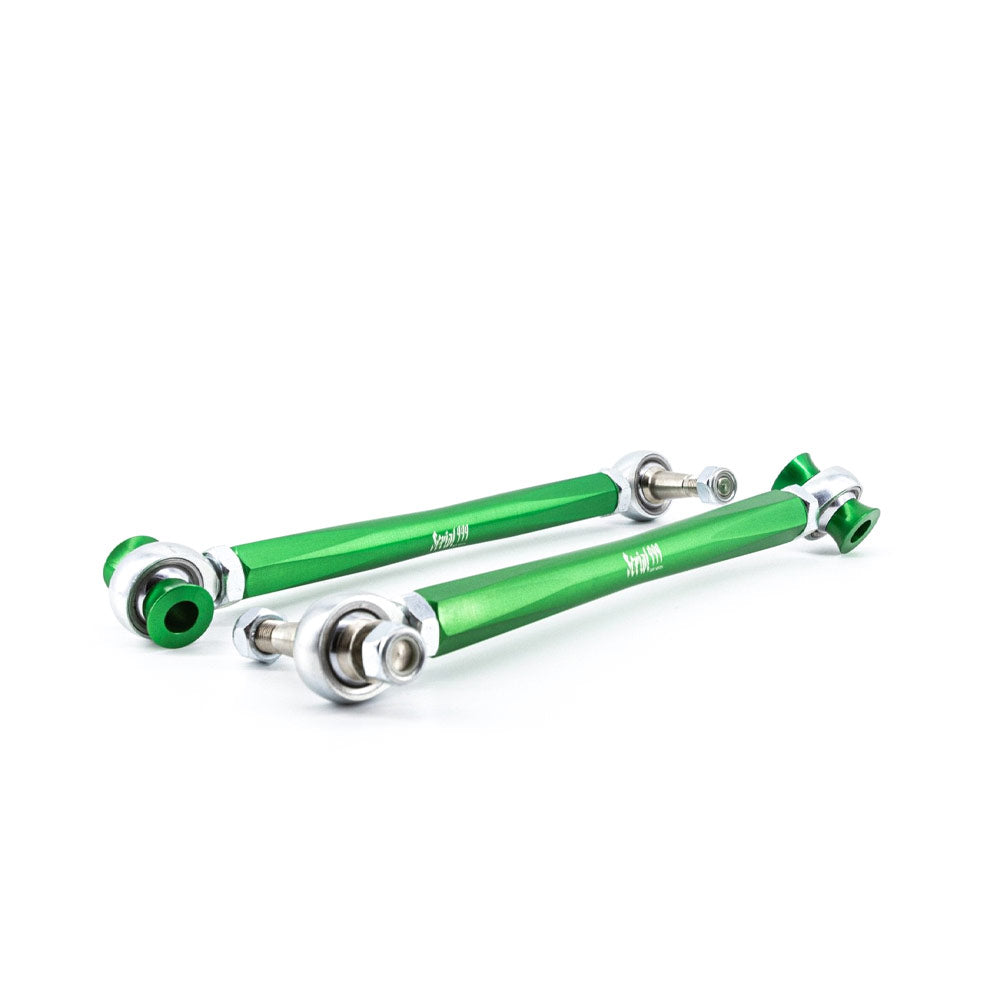 SERIALNINE Querlenker Spurstangen passend für Toyota SC300 / SC400 / Soarer JZZ30 Hinterachse einstellbar Uniball (Aluminium)
