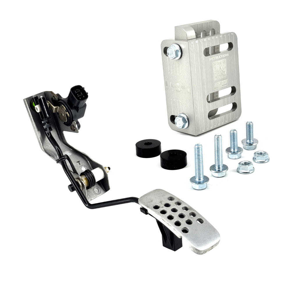 SERIALNINE Universal Pedal Adapter passend für elektronische Gaspedale / Drive-by-Wire einstellbar (Aluminium)