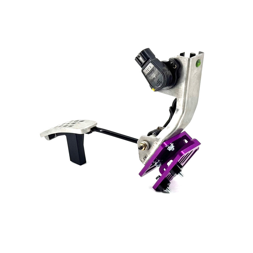 SERIALNINE Universal Pedal Adapter passend für elektronische Gaspedale / Drive-by-Wire einstellbar (Aluminium)