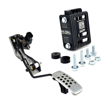 SERIALNINE Universal Pedal Adapter passend für elektronische Gaspedale / Drive-by-Wire einstellbar (Aluminium)