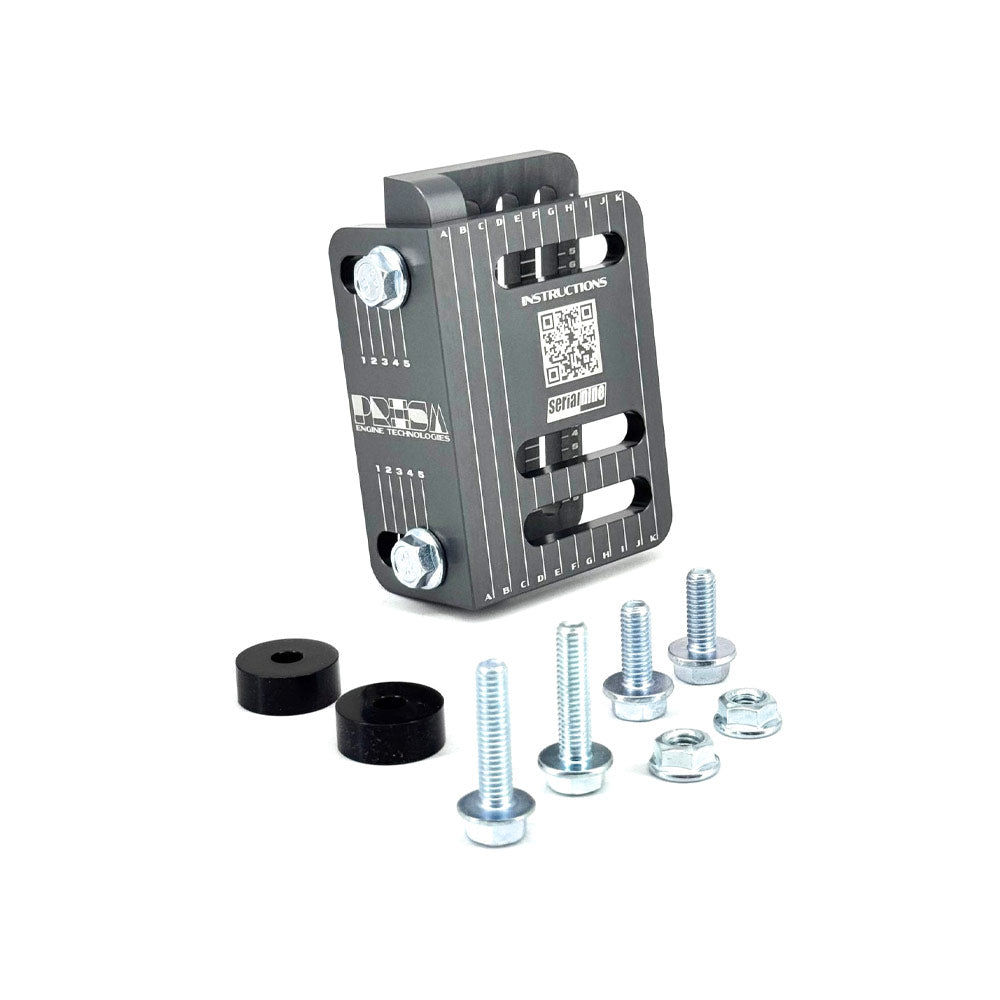 SERIALNINE Universal Pedal Adapter passend für elektronische Gaspedale / Drive-by-Wire einstellbar (Aluminium)