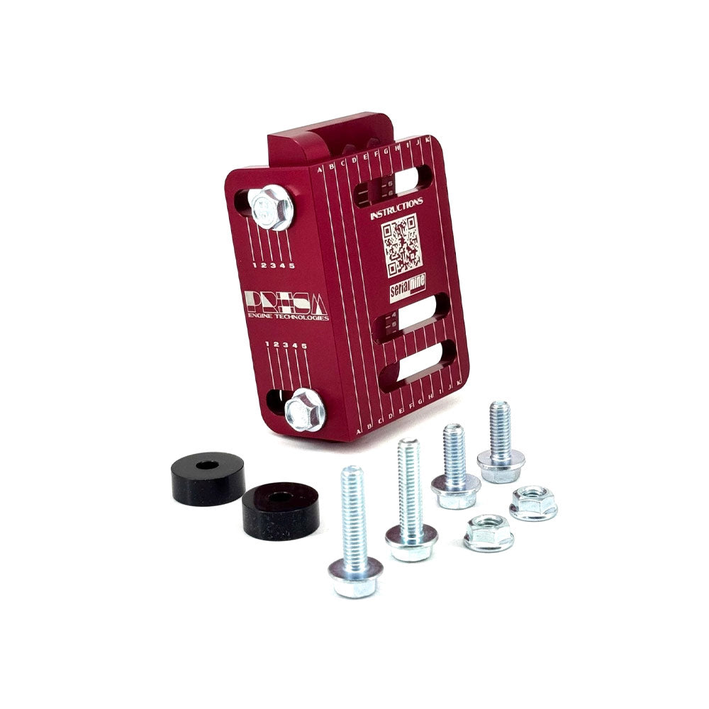 SERIALNINE Universal Pedal Adapter passend für elektronische Gaspedale / Drive-by-Wire einstellbar (Aluminium)