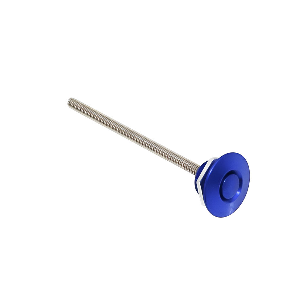 SLIDE Bumper Schnellverschluss Stossstangenbefestigung Quick Release blau Universal (Aluminium/Stahl)
