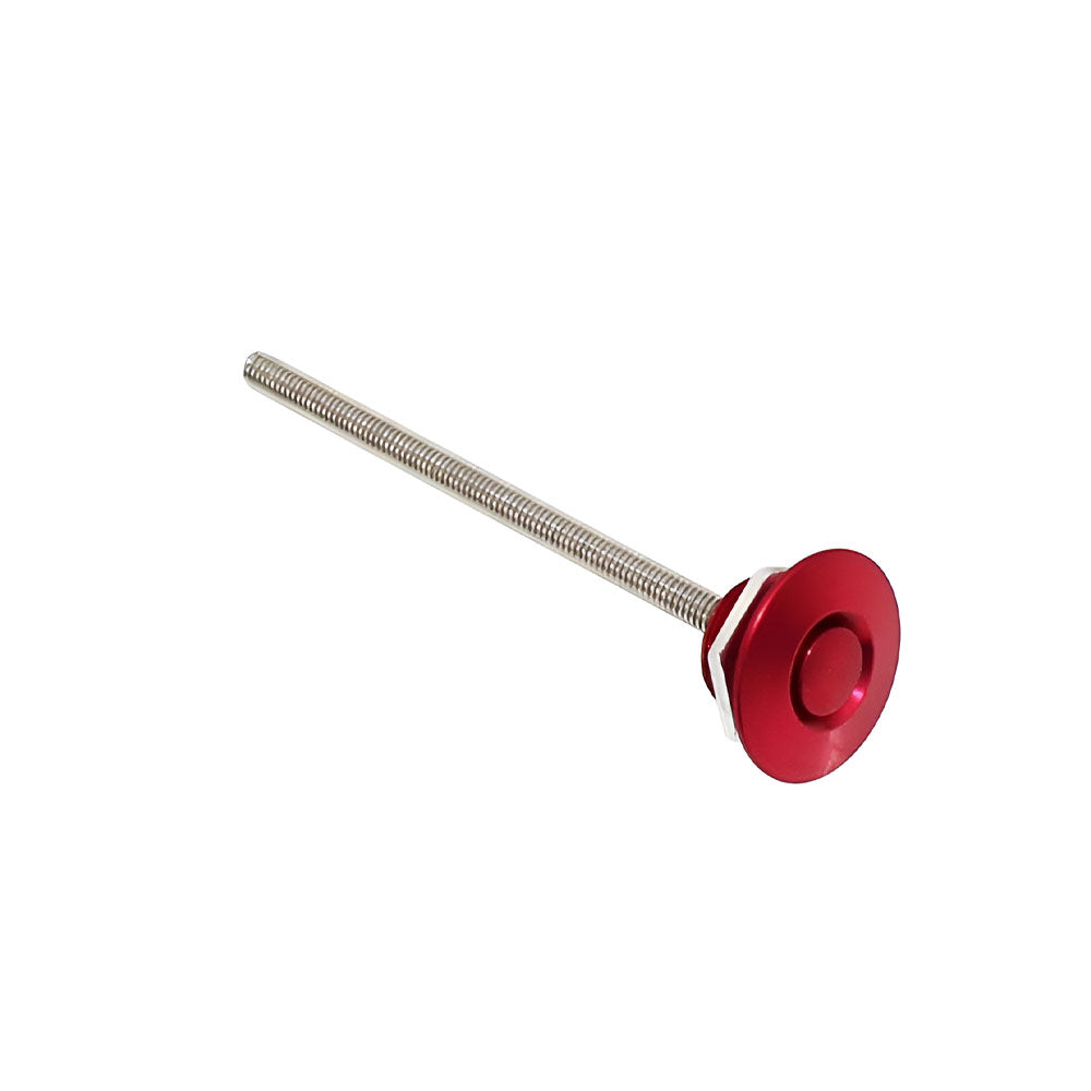 SLIDE Bumper Schnellverschluss Stossstangenbefestigung Quick Release rot Universal (Aluminium/Stahl)