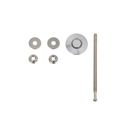 SLIDE Bumper Schnellverschluss Stossstangenbefestigung Quick Release silber Universal (Aluminium/Stahl)