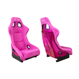 SLIDE KS2 Rennsitz Wildleder pink
