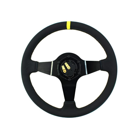SLIDE Touge Race YS Sportlenkrad Leder schwarz (geschüsselt)