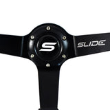 SLIDE Touge Race YS Sportlenkrad Leder schwarz (geschüsselt)