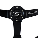 SLIDE Touge Race YS Sportlenkrad Wildleder schwarz (geschüsselt)
