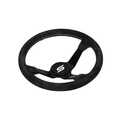 SLIDE Touge Sportlenkrad Wildleder schwarz (geschüsselt)