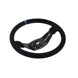 SLIDE Two Spoke BS Sportlenkrad Wildleder schwarz (geschüsselt)