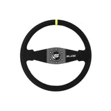 SLIDE Two Spoke YS Sportlenkrad Wildleder schwarz (geschüsselt)