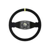 SLIDE Two Spoke YS Sportlenkrad Wildleder schwarz (geschüsselt)