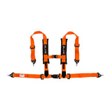 SLIDE V2 4-Punkt Sicherheitsgurt 2" orange (E4)