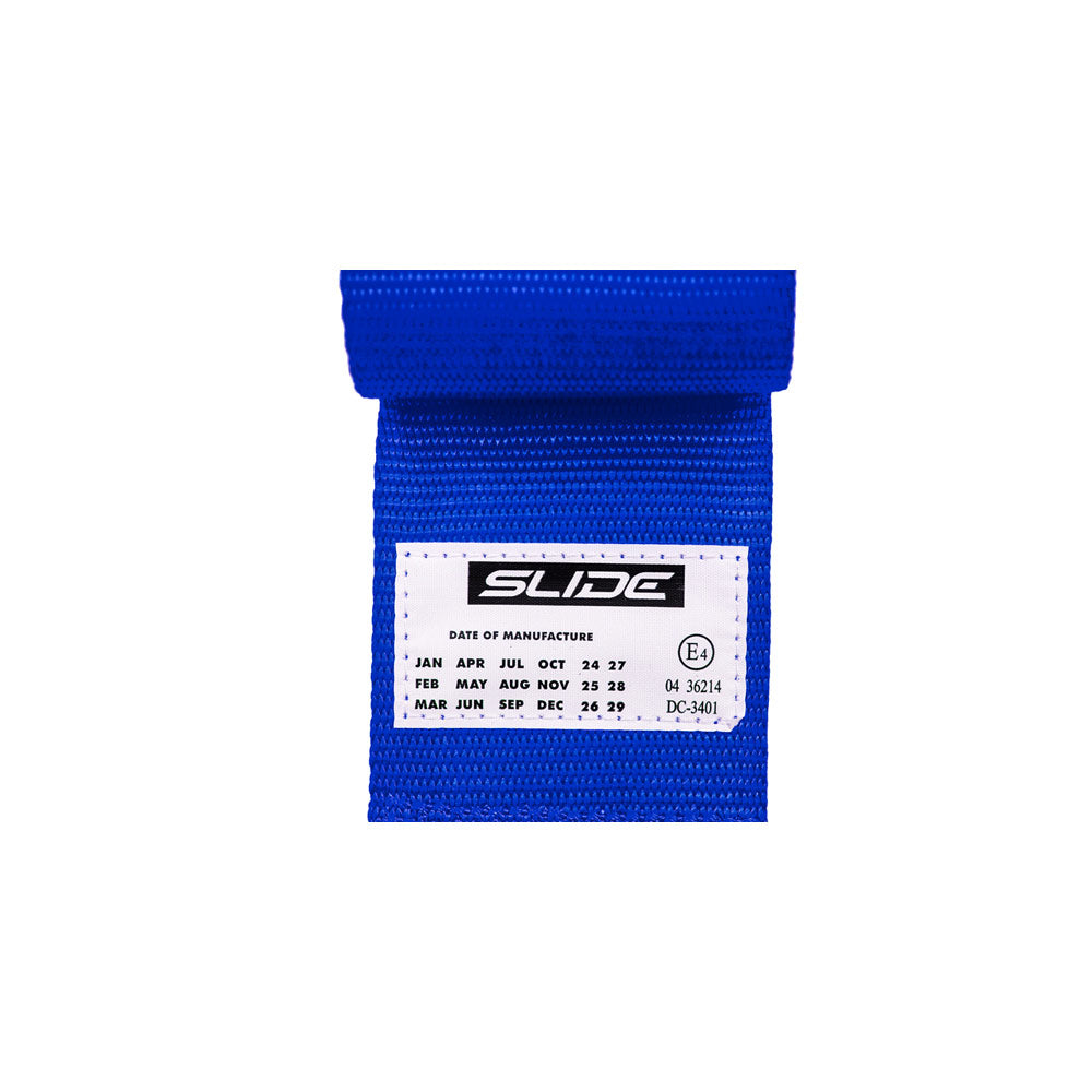 SLIDE V2 4-Punkt Sicherheitsgurt 3" blau (E4)