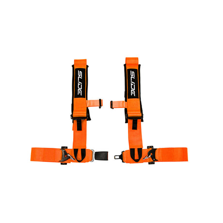 SLIDE V2 4-Punkt Sicherheitsgurt 3" orange (E4)