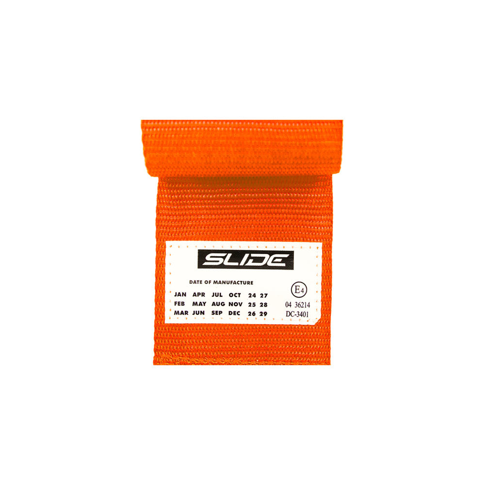 SLIDE V2 4-Punkt Sicherheitsgurt 3" orange (E4)