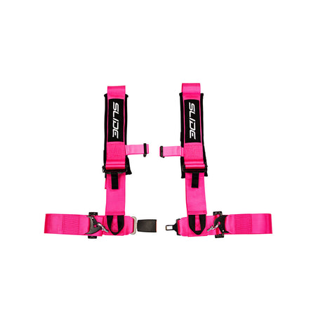 SLIDE V2 4-Punkt Sicherheitsgurt 3" pink (E4)