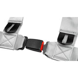 SLIDE V2 4-Punkt Sicherheitsgurt 3" silber (E4)