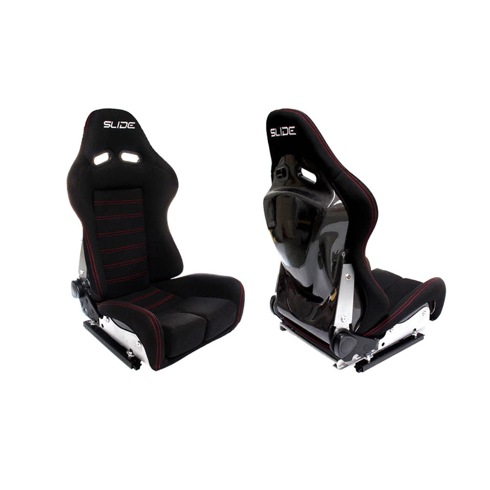 SLIDE X3 Rennsitz Stoff schwarz Carbon einstellbar