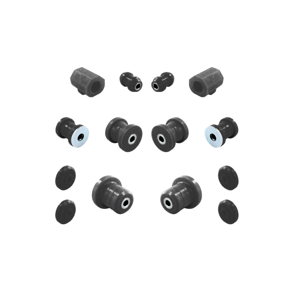 STRONGFLEX Buchsen Set passend für Audi 50 Vorderachse & Hinterachse (PU)