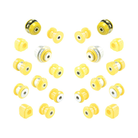 STRONGFLEX Buchsen Set passend für Skoda Superb III Vorderachse & Hinterachse (PU)