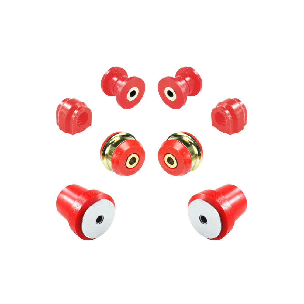 STRONGFLEX Buchsen Set passend für VW Golf 8 Vorderachse & Hinterachsträger (PU)
