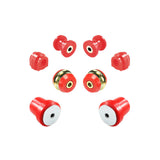 STRONGFLEX Buchsen Set passend für Skoda Octavia 5E Vorderachse & Hinterachsträger (PU)