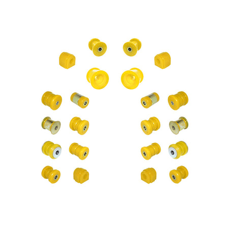 STRONGFLEX Buchsen Set passend für Skoda Superb II Vorderachse & Hinterachse (PU)