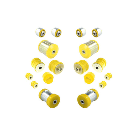 STRONGFLEX Buchsen Set passend für Audi A4 B5 Vorderachse & Hinterachsträger (PU)