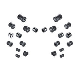 STRONGFLEX Buchsen Set passend für Audi A6 / RS6 C6 Hinterachse (PU)