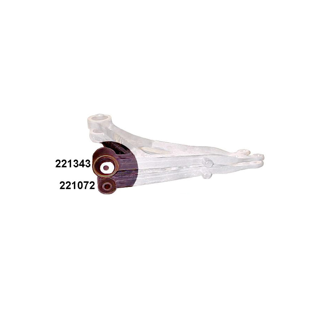 STRONGFLEX Buchsen Set passend für Seat Leon I Cupra R Vorderachse (PU)