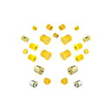 STRONGFLEX Buchsen Set passend für BMW E39 Limousine Vorderachse & Hinterachse (PU)