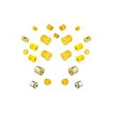 STRONGFLEX Buchsen Set passend für BMW E39 Limousine Vorderachse & Hinterachse (PU)