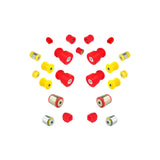 STRONGFLEX Buchsen Set passend für BMW E39 Touring Vorderachse & Hinterachse (PU)