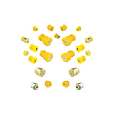 STRONGFLEX Buchsen Set passend für BMW E39 Touring Vorderachse & Hinterachse (PU)