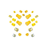 STRONGFLEX Buchsen Set passend für BMW E39 Touring Vorderachse & Hinterachse (PU)