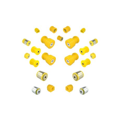 STRONGFLEX Buchsen Set passend für BMW E39 Touring Vorderachse & Hinterachse (PU)