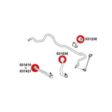 STRONGFLEX Buchsen Set passend für BMW E39 Touring Vorderachse & Hinterachse (PU)