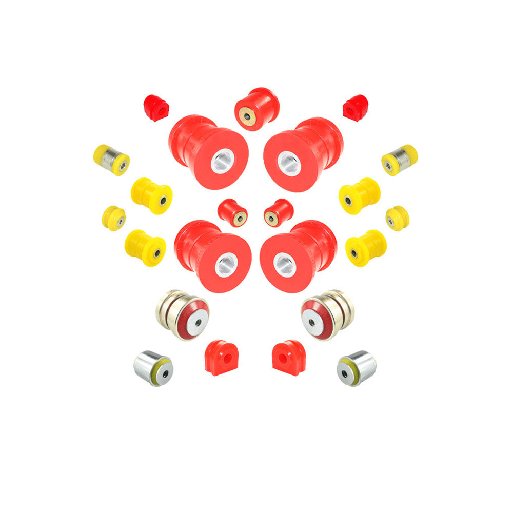 STRONGFLEX Buchsen Set passend für BMW E63 E64 Vorderachse & Hinterachse (PU)