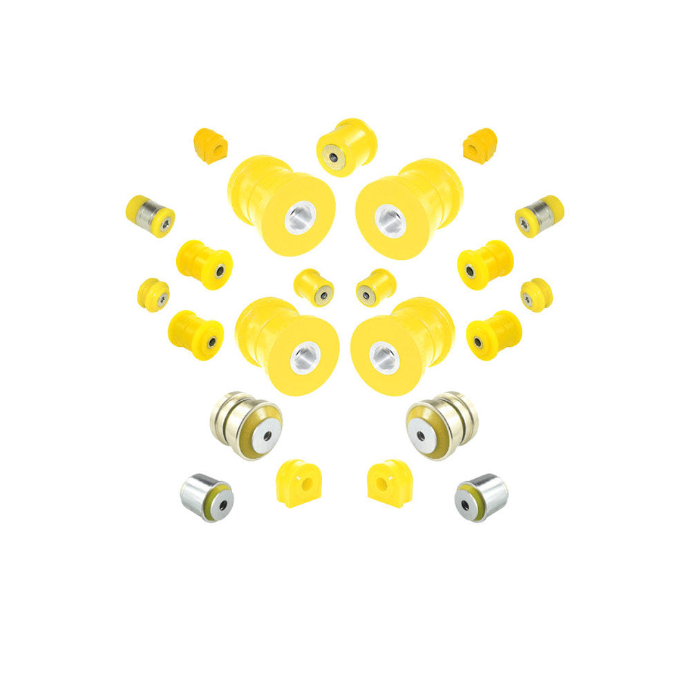STRONGFLEX Buchsen Set passend für BMW E63 E64 Vorderachse & Hinterachse (PU)