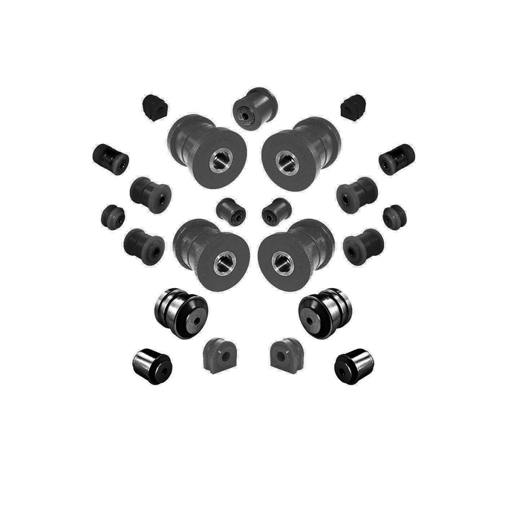 STRONGFLEX Buchsen Set passend für BMW E63 E64 Vorderachse & Hinterachse (PU)