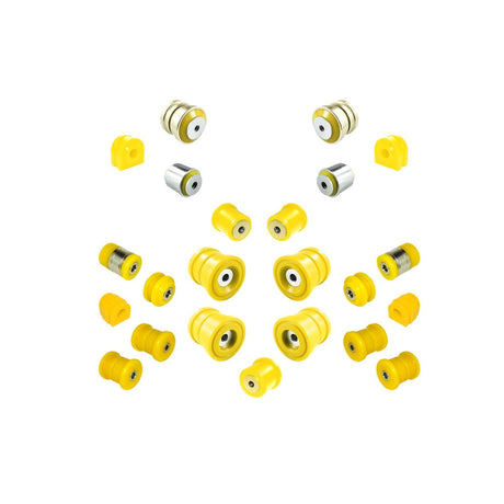 STRONGFLEX Buchsen Set passend für BMW E65 E66 Vorderachse & Hinterachse (PU)