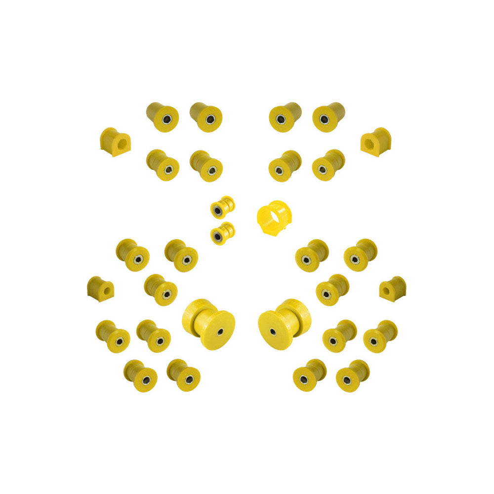 STRONGFLEX Buchsen Set passend für Mazda MX-5 NB Vorderachse & Hinterachse (PU)