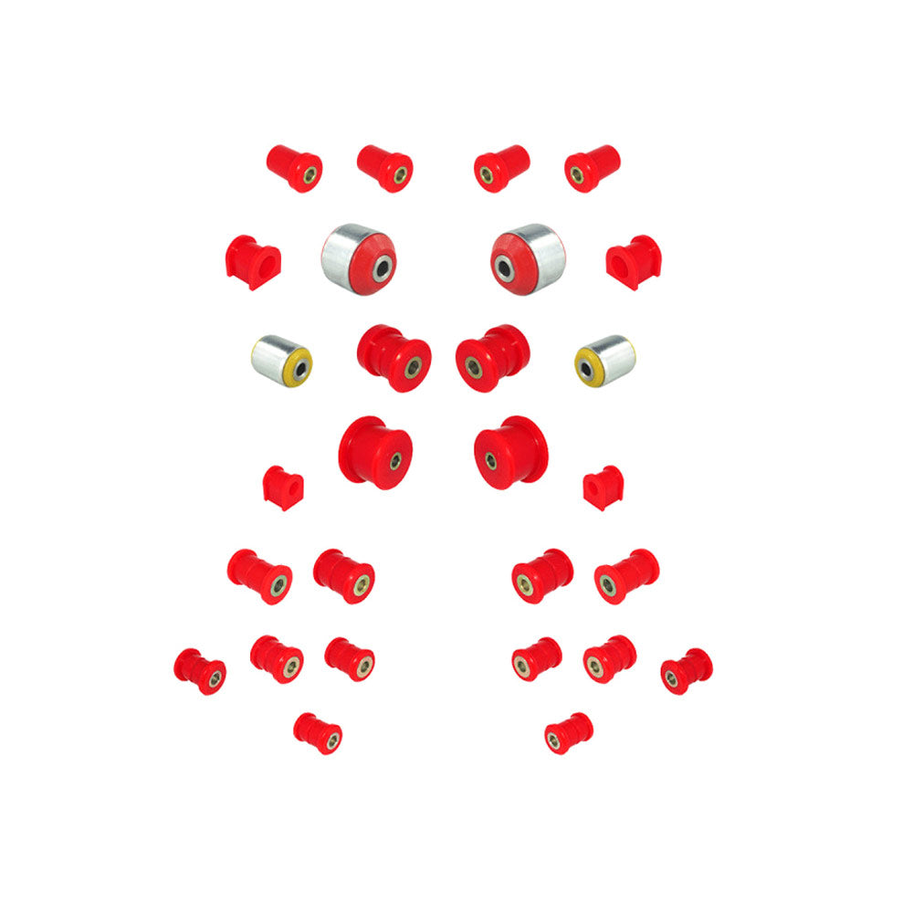 STRONGFLEX Buchsen Set passend für Mazda MX-5 NC Vorderachse & Hinterachse (PU)