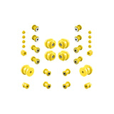 STRONGFLEX Buchsen Set passend für Mercedes-Benz W114 W115 Vorderachse & Hinterachse (PU)
