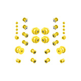 STRONGFLEX Buchsen Set passend für Mercedes-Benz W114 W115 Vorderachse & Hinterachse (PU)