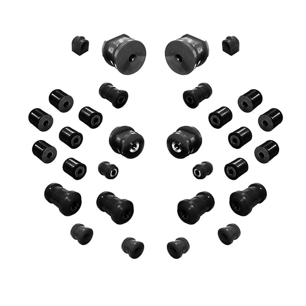 STRONGFLEX Buchsen Set passend für Mercedes-Benz W124 Vorderachse & Hinterachse (PU)